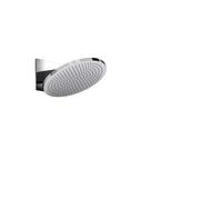 Steinberg Serie 390 Wall Rain panel de lluvia, conexión directa a la pared, diámetro 250 mm, EasyClean, 3905650, Color: cromado