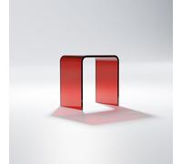 Steinberg Serie 432 Taburete, de poliresina, 400x270x430mm, 432700034, Color: Ruby