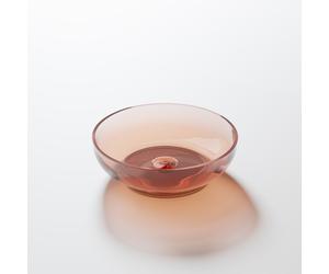 Steinberg Serie 489 lavabo sobre encimera, redondo, de poliresina, con tapón de desagüe, 400x400x140mm, 489601035, Color: Albaricoque