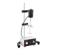 Steinberg Systems Agitador Eléctrico Mezclador de Laboratorio SBS-ER-3000 (100 W, 3.400 rpm, Volumen 100-5.000 ml, Temporizador 120 min, Agitador de acero inoxidable incl.)