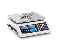 Steinberg Systems Balanza Cuentapiezas, Digital, 0,5 g-6 kg, 0,1 g | Báscula, Función Cuentapiezas, ABS / Acero Inoxidable, 22,8 x 28 cm, 6 kg / 0,1 g, 80 h