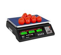 Steinberg Systems Balanza De Control Bascula Digital SBS-PW-352B (35 kg / 2 g, Pantalla LCD, Batería integrada 40 h) Negra