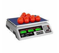 Steinberg Systems Balanza De Control Bascula Digital SBS-PW-352W (35 kg / 2 g, Pantalla LCD, Batería integrada 40 h) Blanca