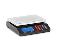 Steinberg Systems Balanza De Control Báscula Para Almacén SBS-PW-30L (30 kg / 1 g, Superficie de pesaje: 215 x 175 mm, Pantalla LCD de dos partes)