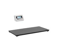 Steinberg Systems Balanza para Animales hasta 1,5 t con Precisión de 2 kg Superficie de Pesaje 100 x 200 cm LCD / LED Báscula para animales profesional Balanza para ganado industrial