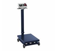 Steinberg Systems Báscula De Plataforma Balanza Digital SBS-PF-600/100 (Pantalla LCD, Con Ruedas, Carga Máxima 600 kg, Pasos De 100 g)