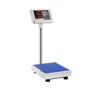 Steinberg Systems Báscula De Plataforma Bascula Industrial de Suelo SBS-PF-100/10A (100 kg / 10 g, Superficie Pesaje 40 x 30 cm)