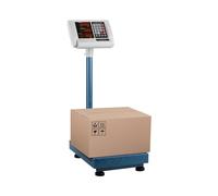 Steinberg Systems Báscula De Plataforma Bascula Industrial de Suelo SBS-PF-100/10B (100 kg / 10 g, Plataforma De Pesaje: 40 x 30 cm, Retroiluminación Regulable)