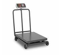 Steinberg Systems Báscula De Plataforma Con Ruedas Balanza SBS-PF-600/100W (Pantalla LED, Precisión 100 g, Capacidad de carga hasta 600 kg)