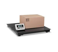 Steinberg Systems Báscula De Suelo Balanza Industrial de Plataforma SBS-BW-1T/0.5A (1.000 kg / 0,5 kg, Pantalla LCD, Superficie De Pesaje: 100 x 100 cm)