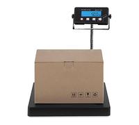 Steinberg Systems SBS-PT-150C Báscula postal digital (125 kg/20 g, superficie de pesaje de 40 x 40 cm, pantalla LCD, apagado automático)