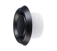 Steinberg14 Antracita Ø 100mm Difusor de la Ventilación y Extraccion de Aire Para Pared y Techo, de Plastico