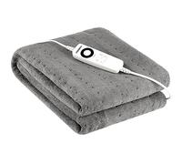 Steinborg Manta Eléctrica con Apagado Automático, 150 x 80 cm, 6 Niveles de Temperatura, Temporizador de 6 Horas, Lavable a 30°, Manda a Distancia, Manta Térmica