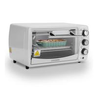 Steinborg Mini horno de 13 litros, 1200 W, 65°-230 °C, temporizador, bandeja para migas, minihorno pequeño