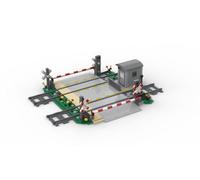 Steinchenshop Carriles de doble vía vía vía City 599 bloques de sujeción compatibles con el líder del mercado Gobricks ST-99011