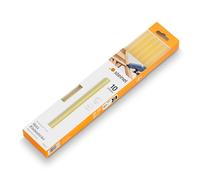 Steinel 006778 Barras de Pegamento Madera Ø 11 mm, Termopegamento Universal Madera, Barritas de Pegamento Potente y Universal para Especial para Todo Tipo de Maderas, 10 Unidades, 250 mm, 250 g
