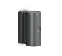 Steinel Aplique LED de exterior L 940 SC Connect, aplique de exterior inteligente, detector de movimiento, control por app, temporizador, 3000 K, antracita