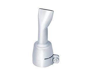 Steinel Boquilla Plana Acodada, 20x2 mm, Ligeramente Acodada, Boquilla Acodada para Pistolas de Aire Caliente Hg 2420 E, Hg 2520 E, Hg 2620 E, Óptimo para Soldar Lonas y Láminas de Techo
