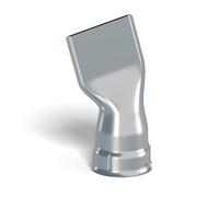 Steinel Boquilla plana angular de 40 x 2 mm, boquilla ligeramente inclinada, boquilla angular ideal para soldar lonas y láminas de techo, para pistolas de calor reguladas electrónicamente