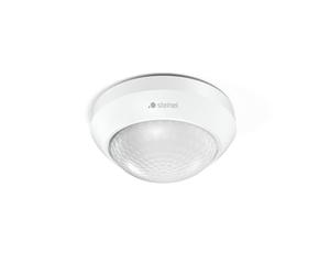Steinel Detector de Movimiento IS 2360-3 Eco, 360°, Blanco | detector de techo para exterior e interior, alcance máx. 12 m, para LED máx. 500 W