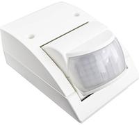 Steinel Detector de Movimiento por Infrarrojos Is 2160 Blanco, Sensor Orientable 160°, Máximo 12 m, Sensor Crepuscular, Ip54, Máximo 600 W