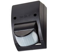 Steinel Detector de Movimiento por Infrarrojos Is 2160 Negro, Sensor Orientable 160°, 12 m Máx, Sensor Crepuscular, Ip54, 600 W