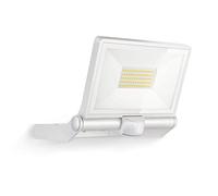 Steinel Foco de Exterior LED XLED One xl S Blanco, Detector de Movimiento de 180°, 42,6 W, 4200 lm A 3000 K, Aluminio, para Entrada, Patio y Jardín, 065270