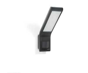 Steinel Foco LED XLED Slim S Antracita, 7,2 W, 648 lm, Aplique LED, Detector de Movimiento 160°, Alcance 8 m, 24,1 x 6,6 x 21 cm