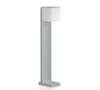 Steinel GL 80 SC Lámpara LED iHF para jardines y accesos, en color plateado, con sensor de movimiento de 160°, conectable y controlable a través de una aplicación