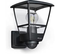 STEINEL 084769 - Luminaria mural, sensor, negro, E27
