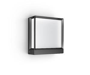 Steinel L 40 C Aplique LED para Exteriores, Aplique Inteligente, 3000 K, Bluetooth Mesh, regulación Mediante Connect App, Antracita