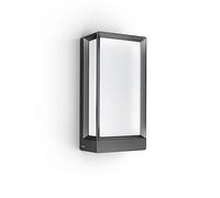 Steinel L 42 C Lámpara LED para exteriores, Bluetooth Mesh, conectable en red a través de una aplicación, 3000 K, antracita