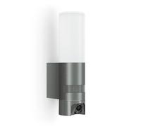 Steinel - Aplique LED Exterior L 625 CAM SC cámara de vigilancia 2K, Wi-Fi 6 Doble Banda, Detector de Movimiento, intercomunicador, 925 LM, Aluminio