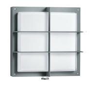 Steinel L 691 LED Aplique de Pared Exterior con Sensor de Movimiento, Antracita, IP44, 576 lm, 8.5W, Blanco Cálido 3000K, PIR 360°, 7m, Aluminio y Plástico
