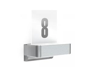 Steinel L 820 iHF LED Up-/Downlight - Lámpara Sensor para el Exterior con número de casa, 160° Detector de Movimiento Invisible de Alta frecuencia, Potencia de 10 W y Luminosidad de 440 LM, 671327