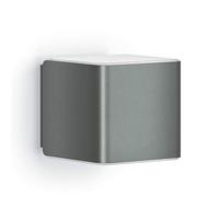 Steinel L 840 SC Lámpara LED de pared para exteriores, antracita, con plástico resistente a los rayos UV, sensor de movimiento iHF de 160°, 9,1 W, conectable y controlable a través de una aplicación