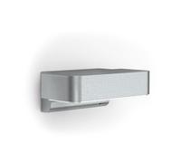Steinel lámpara de exterior L 800 SC plata, 7.5W, sensor de movimiento, downlight LED inteligente, blanco cálido, moderna, controlable mediante app