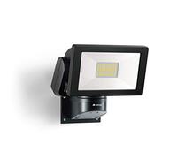 Steinel LS 300 Foco LED, en color negro, orientable, con consumo de 29,5 W, intensidad de 2704 lúmenes, grado de protección IP44 y luz en color blanco neutro (4000 K)