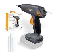 Steinel MobileGlue 5011 pistola encoladora termofusible, sistema de batería CAS 18 V, incl. 3 barras de pegamento 11 mm, 130°C/200°C