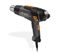Steinel Pistola de aire caliente HM 2320 E, modo ECO, pistola de aire caliente de 2300 W, 80°-650°C, pantalla LCD, calefacción cerámica