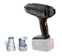 Steinel Pistola de aire caliente sin cable MH 1, sistema Bosch PFA 18V, 2 niveles de temperatura 300°C/450°C, pistola de calor para soldar y retractilar