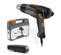 Steinel pistola térmica HM 2120 E Set de enrolladores para coche, in scáner de temperatura y cable de 7,5 m, pistola de aire caliente 2200 W, 80°-650°C