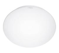 Steinel RS 16 L blanco - Lámpara sensor de techo para el interior, con 360° Detector de movimiento, Sensor invisible con técnica de alta frecuencia, Potencia de 60 W, Cristal opalino, 738013