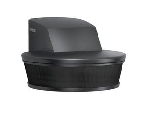 Steinel sensIQ S 034955 Sensor de movimiento, en color antracita, con consumo de 2000 W,detección de 300°,alcance de 20 metros,protección contra intrusos,soporte de pared esquinero y mando a distancia