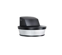 Steinel sensIQ S KNX - Detector de Movimiento (300°, 20 m, Sensor Profesional, protección contra Arrastre, Incluye Soporte de Pared en Esquina), Color Negro