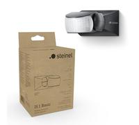 Steinel Sensor de Movimiento IS 1 Basic, Sensor de 120°, Alcance de 10 m, Uso en Exteriores e Interiores, IP54, Montaje en Superficie en Paredes y techos, Negro