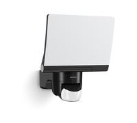 Steinel XLED Home 2 XL S Foco LED, en color negro, con consumo de 19,3 W, intensidad de 2124 lúmenes, sensor de movimiento de 180°, giro completo y una temperatura de la luz de 3000 K