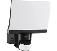 Steinel XLED Home 2 XL S Foco LED, en color negro, con consumo de 19,3 W, intensidad de 2124 lúmenes, sensor de movimiento de 180°, giro completo y una temperatura de la luz de 3000 K