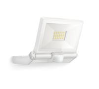 Steinel XLED ONE S 65256 Foco LED para exteriores, aluminio, blanco, con consumo de 18,6 W, sensor de movimiento de 180°, 2050 lúmenes y 3000 K, ideal para accesos, patios y jardines