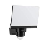 Steinel XLED PRO 240 S Foco LED, en color negro, con consumo de 19,3 W, sensor de movimiento de 240° y color blanco cálido de 3000 K